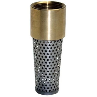 WATER SOURCE Foot Valve, Brass, 2-In.