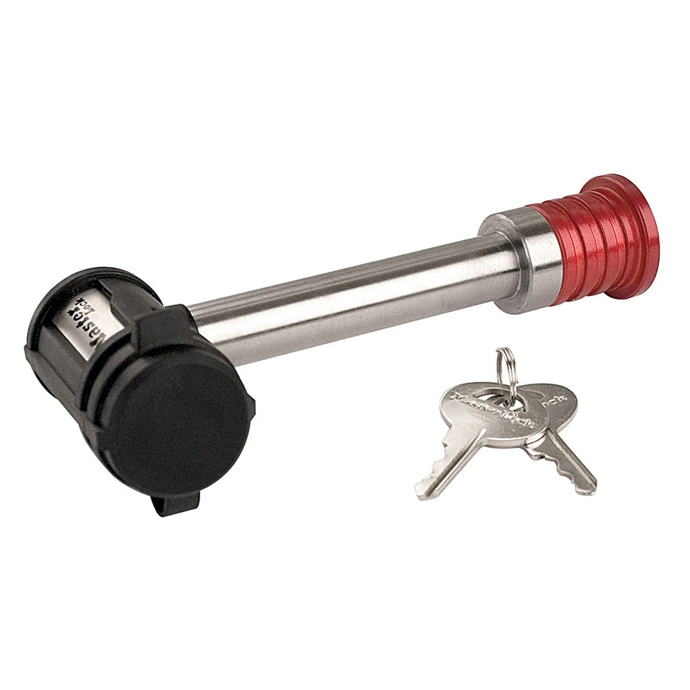 MASTER LOCK RECEIVER LOCK 5/8in (16mm) Stainless Steel Barbell™ Extended Length Receiver Lock