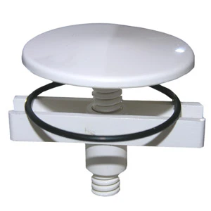 LASCO WHITE 1 3/4 PLASTIC HOLE COVER
