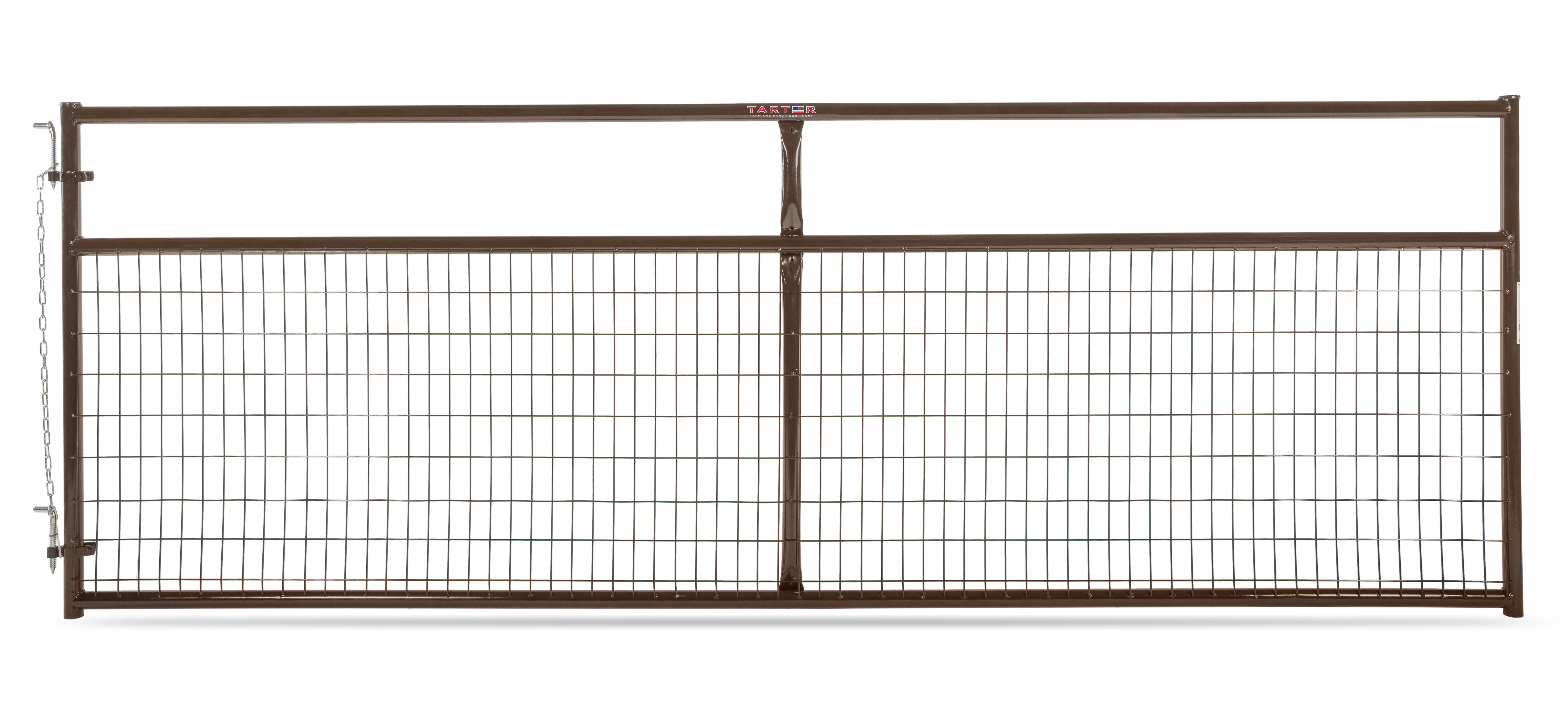 WIRE FILLED GATE BROWN 12'