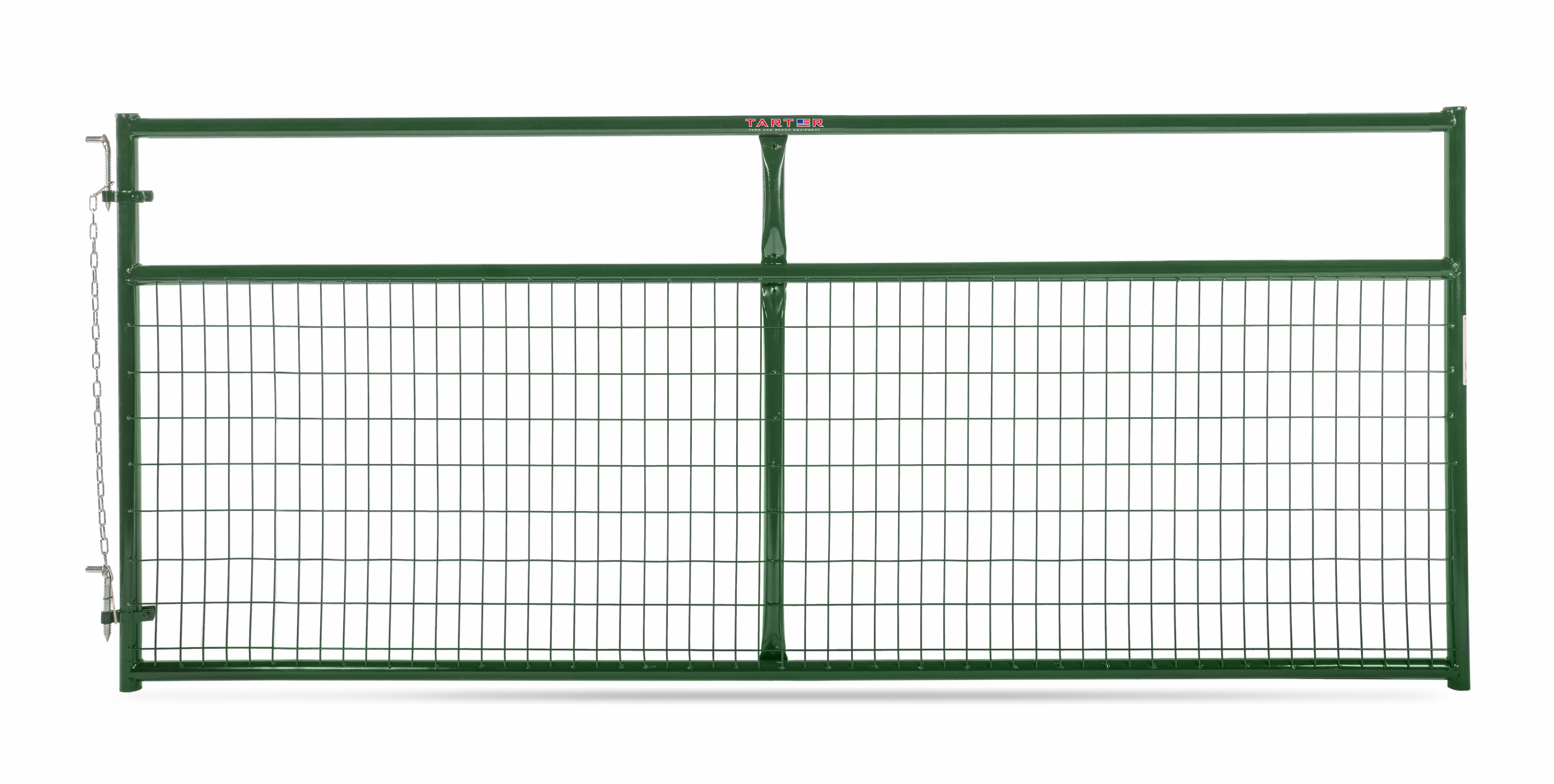 WIRE FILLED GATE GREEN 10'