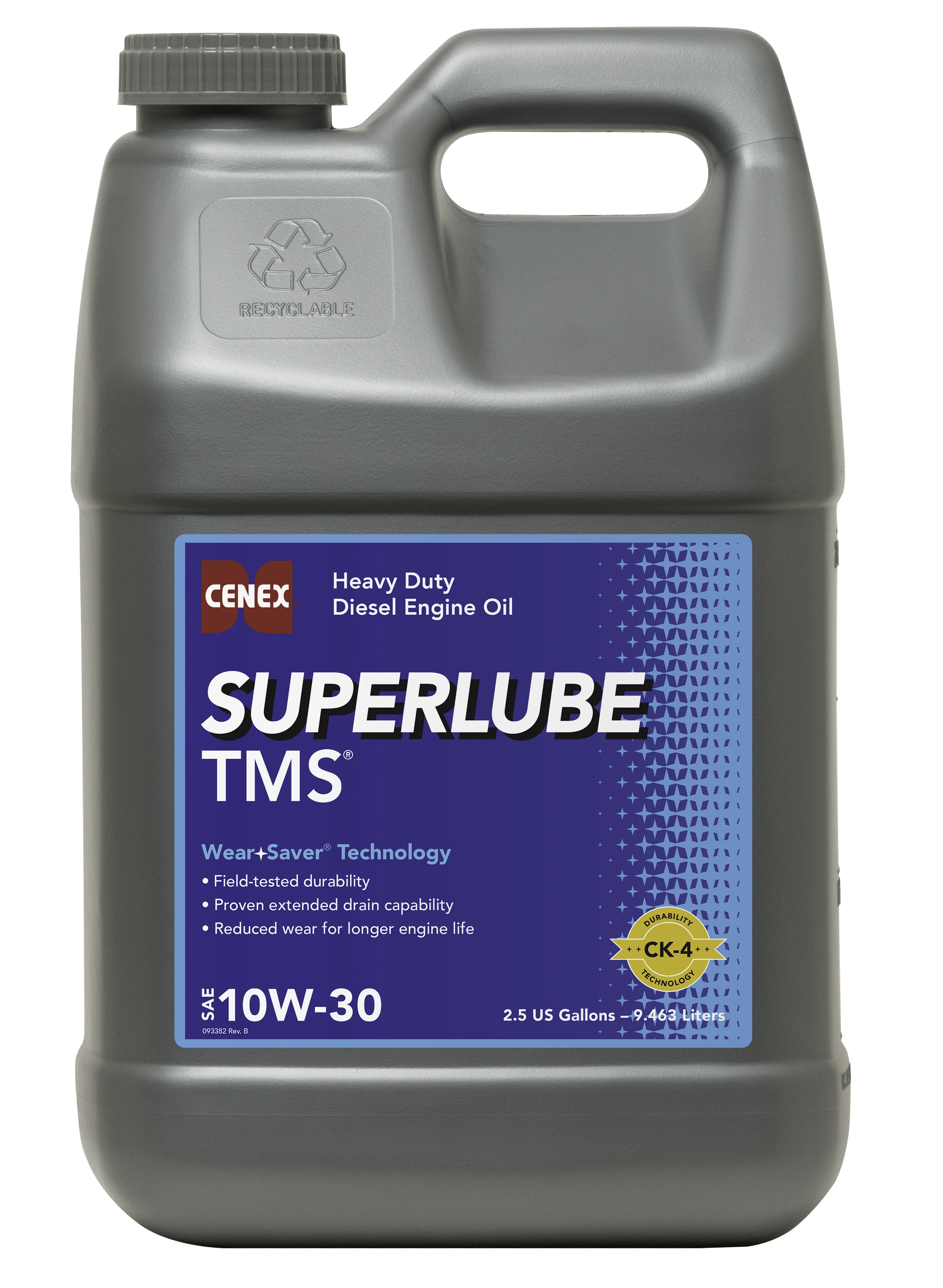 SUPERLUBE TMS 10W 30 2.5GAL