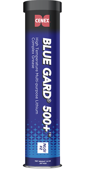 BLUE GARD 500+ High Temperature Multi-purpose Lithium Complex Grease #2 CARTRIDGE