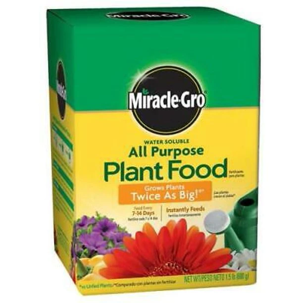 MIRACLE-GRO Water Soluble All Purpose Plant Food, 4-Lbs.