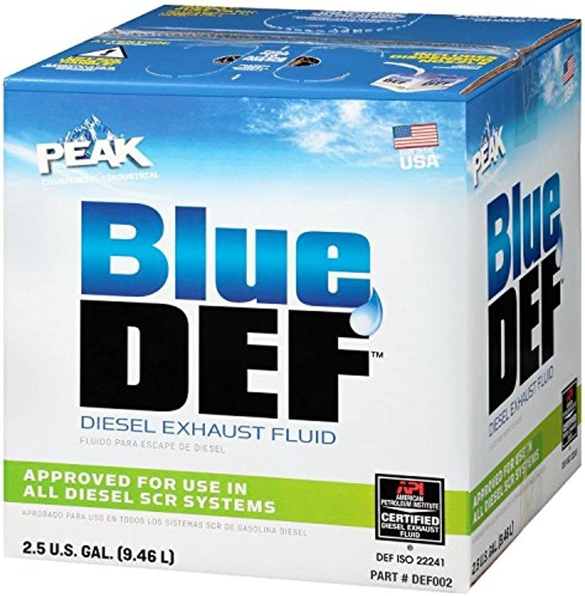 Blue DEF 2.5GAL Diesel EXHAUST FLUID