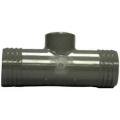 TIGRE USA Pipe Fitting Insert Tee, Female, Iron, 1-1/2 x 1-1/2 x 3/4-In.
