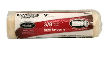 MASTER PAINTER BETTER Premium Paint Roller Cover, 9-In., 3/8-In.-Nap