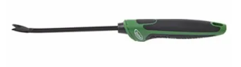 GREEN THUMB Garden Weeder, Black Carbon Steel Blade, Ergo Handle