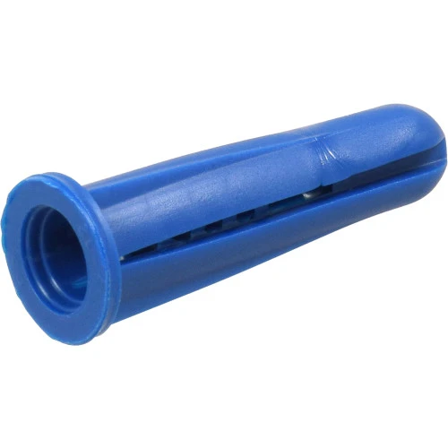 HILLMAN BLUE CONICAL PLASTIC ANCHORS (#10-12 X 1") - 4 PC
