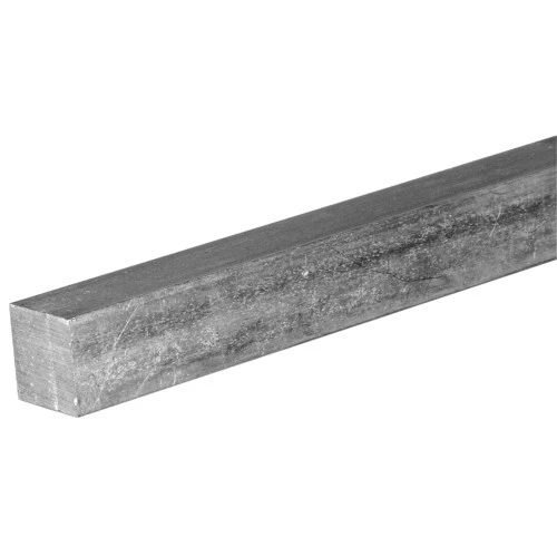 STEELWORKS SQUARE KEY STOCK ZINC-PLATED (3/16" X 1')