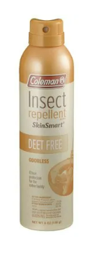 COLEMAN SkinSmart Insect Repellent, Deet Free, 6-oz. Aerosol