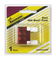 COOPER BUSSMANN Automotive Fuse, Maxi Blade, 50-Amp