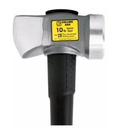 COLLINS 10-Lb. Demolition Sledge Hammer, 35-In. Fiberglass Handle
