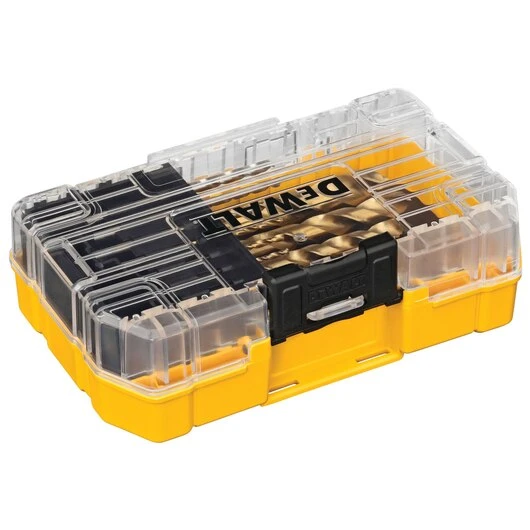 DEWALT IMPACT READY® Titanium Drill Bit Sets with ToughCase®+ System