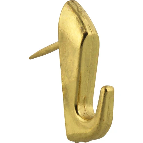 HILLMAN PUSH PIN HANGER BRASS (10 LB.)