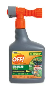 OFF! Backyard Mosquito Repellent, Hose End, Covers 16,000-Sq. Ft.