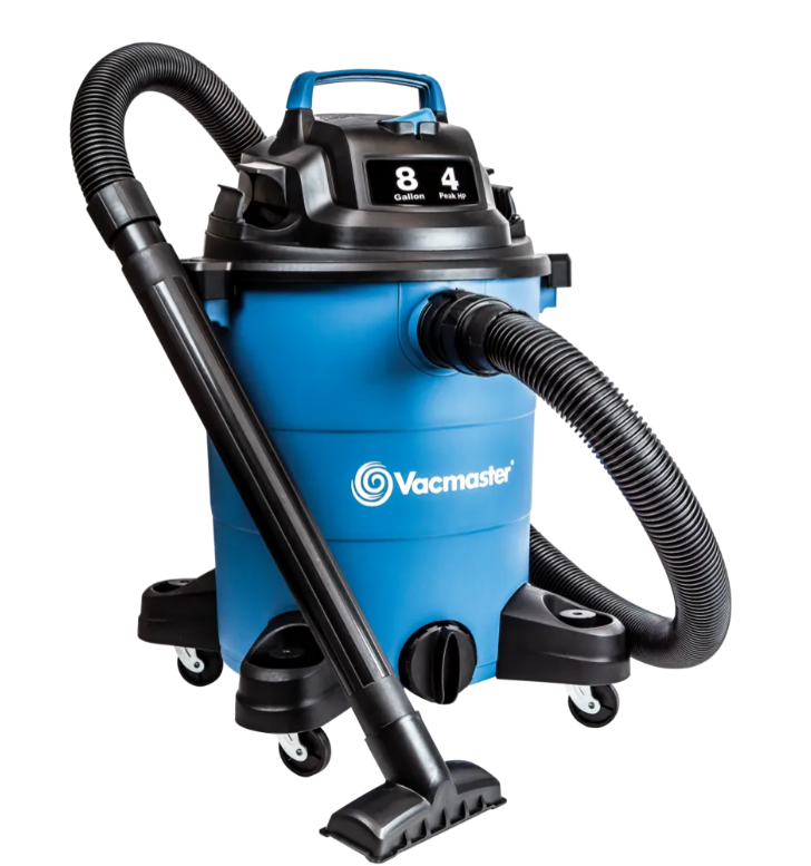 VACMASTER Wet/Dry Vacuum, 8-Gallons*, 4 Peak HP**