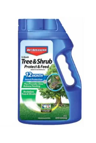 BIOADVANCED Crop Science Tree & Shrub Insect Protection & Feed Granules, 4-Lb.