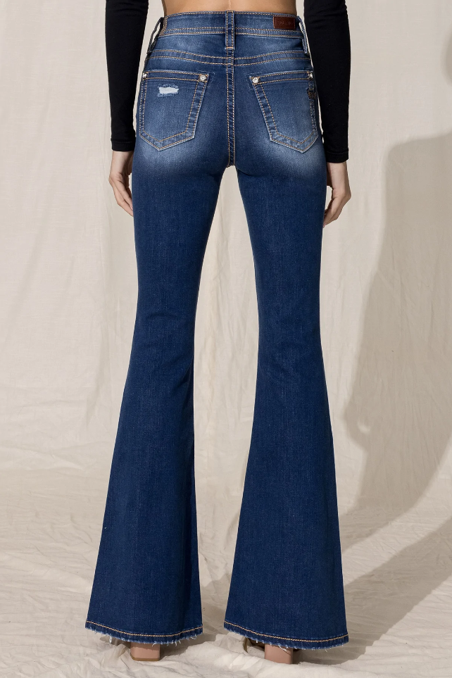MISS ME HIGH RISE FLARE 27