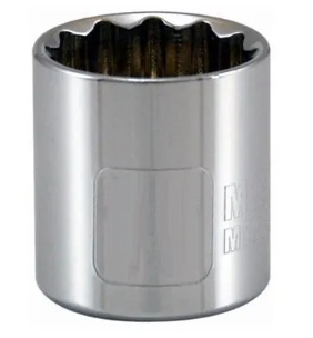 MASTER MECHANIC Metric Socket, 12-Point, 3/8-In. Drive, 11mm