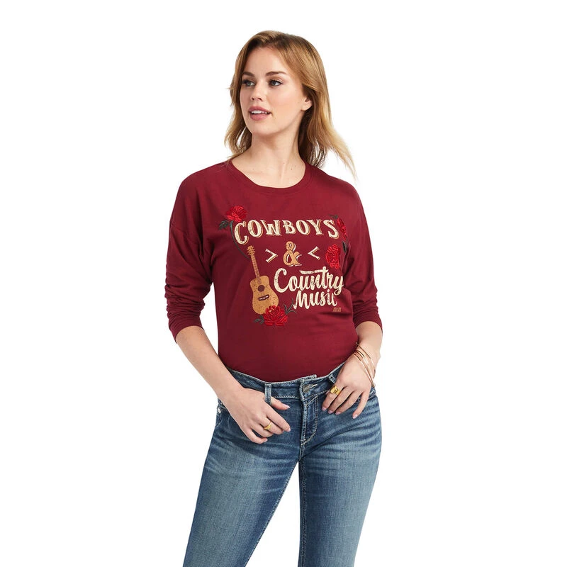 WMS JUNGLE QUEEN LS TOP S