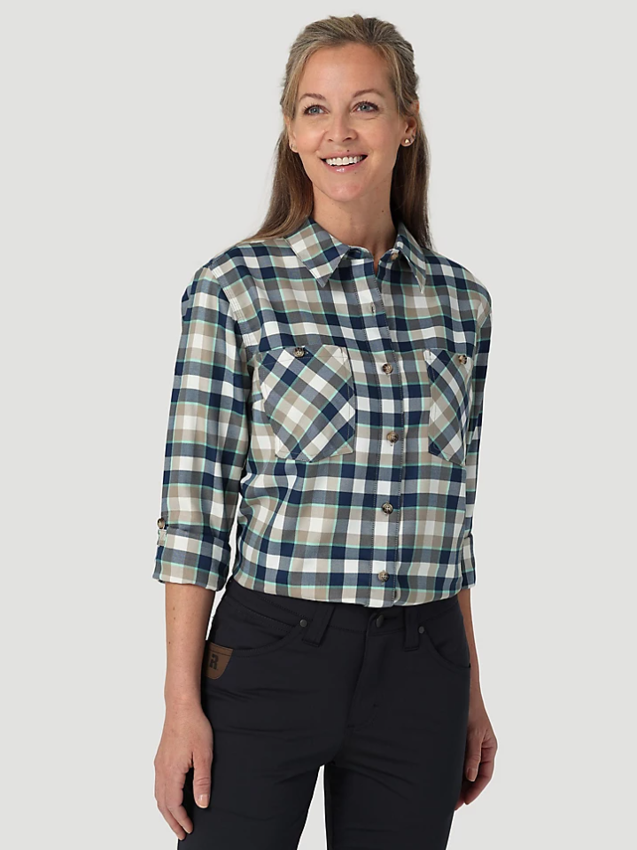 MNS WRANG LTWGHT FLANNEL 3XL