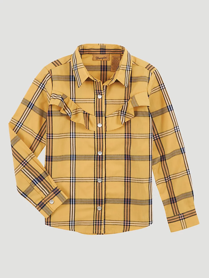 GIRLS WOVEN SHIRT M