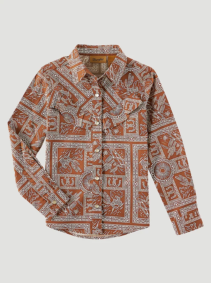 WRANGLER GIRLS SHIRT M