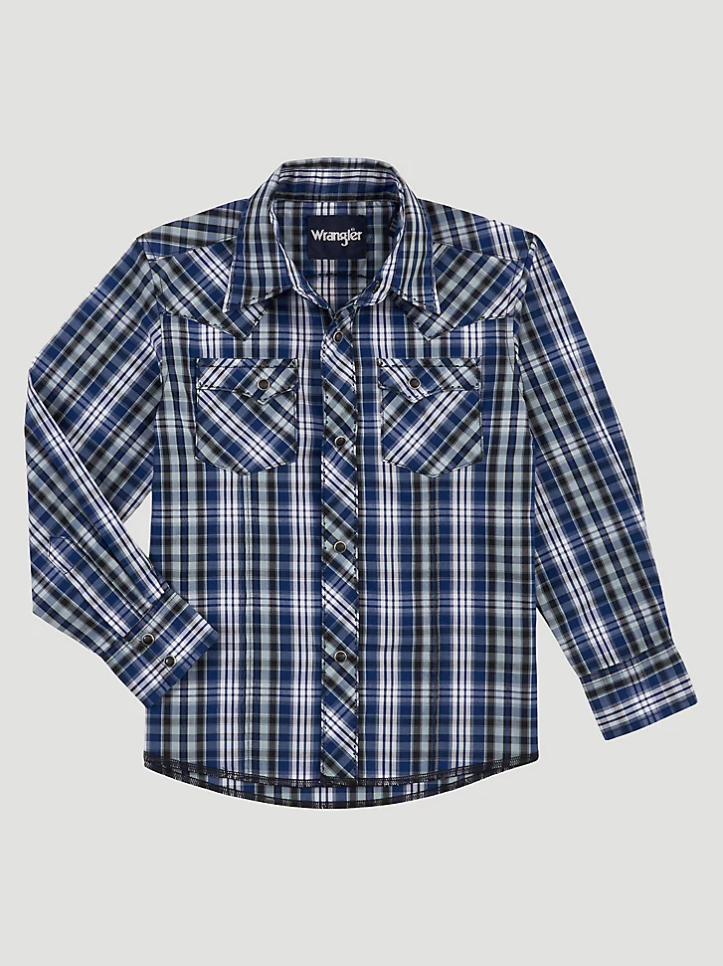 WRG BOYS WFS LS SNAP SHIRT XS
