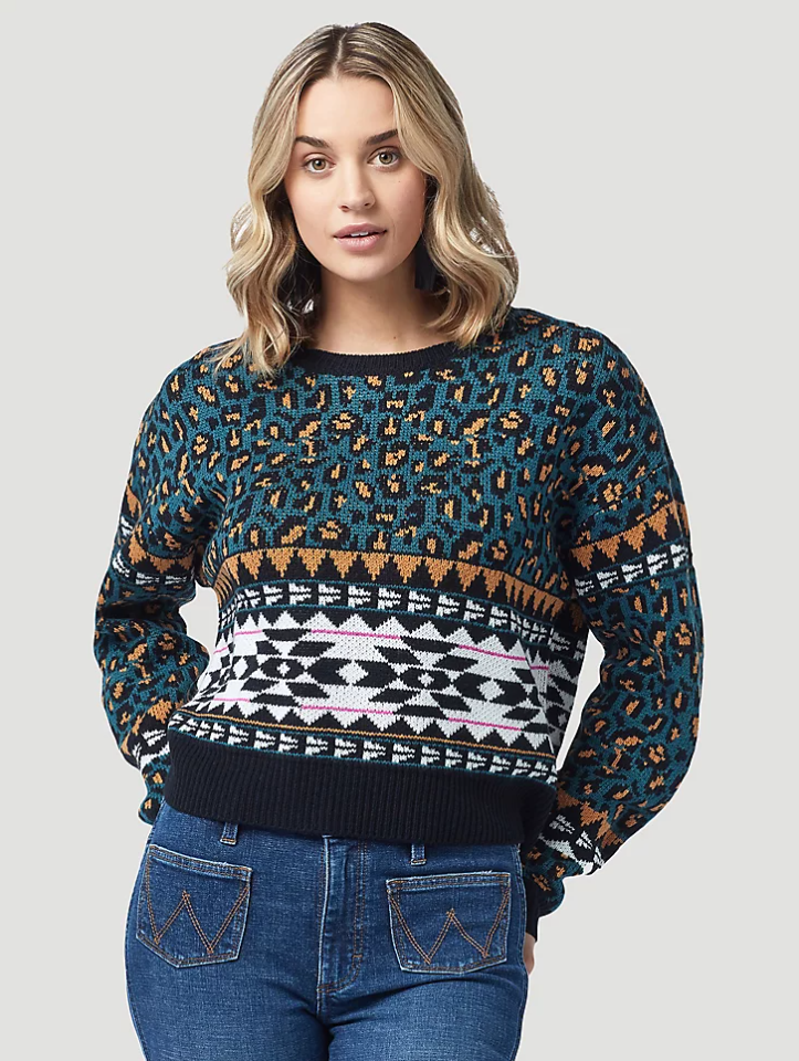 WRG HO22P WMS RETRO KNIT L