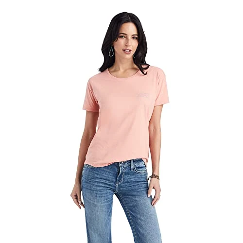 ARIAT WMS CROSS STITCH SS TEE M