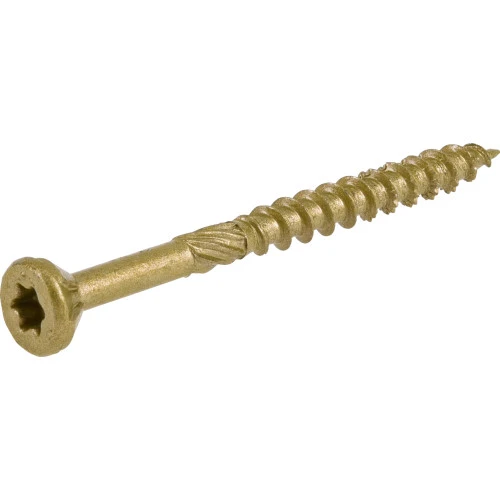 POWER PRO PREMIUM EXTERIOR WOOD SCREWS (#8 X 2") - 5LB BOX