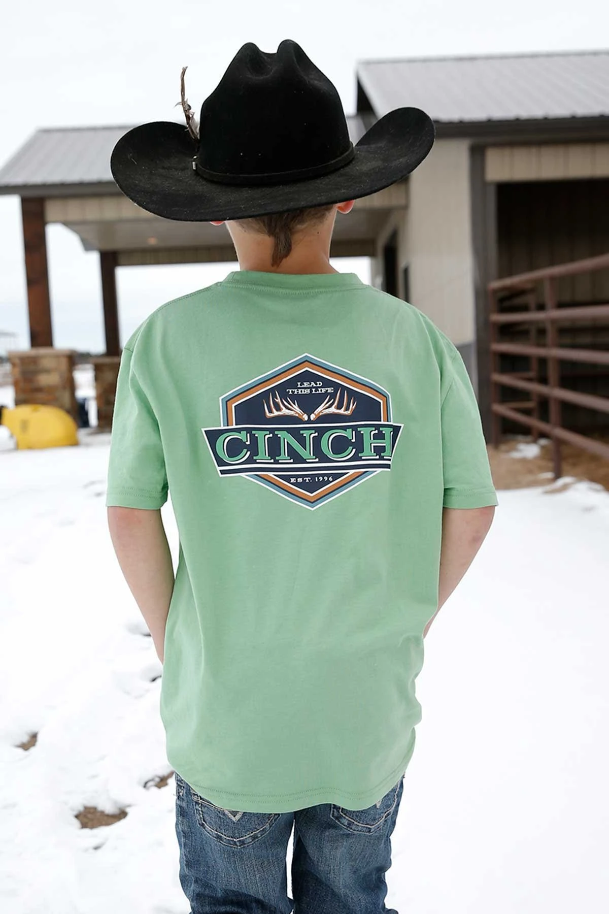 BOYS S/S TEE GLD L
