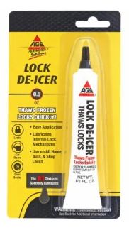 AGS Lock De-Icer, 1/2-oz.