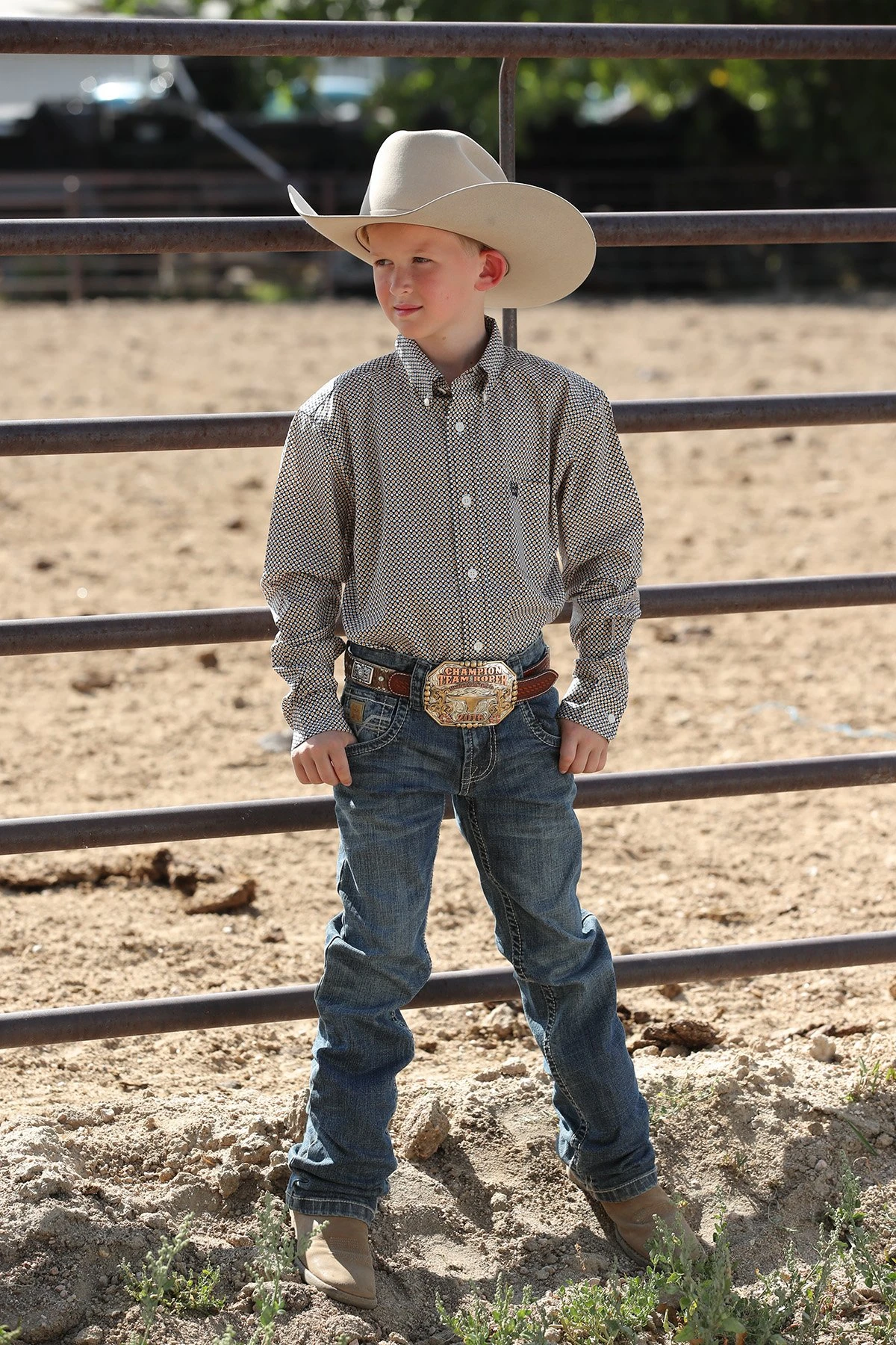 BOYS L/S PRINT MUL M