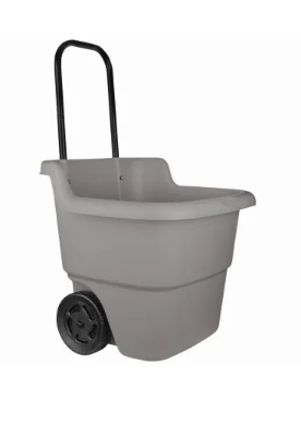 SUNCAST Lawn & Garden Cart, 3-Cu.-Ft.
