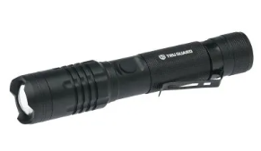 TRUGUARD Rechargeable Tactical Flashlight w/ Powerbank, 1000 Lumen
