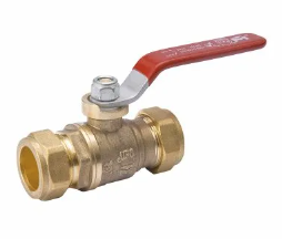 PROLINE Ball Valve, Lead Free, 3/4-In. Compression