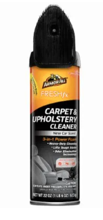 ARMOR ALL FRESH FX Carpet and Upholstery Cleaner, New Car Scent, 22-oz.
