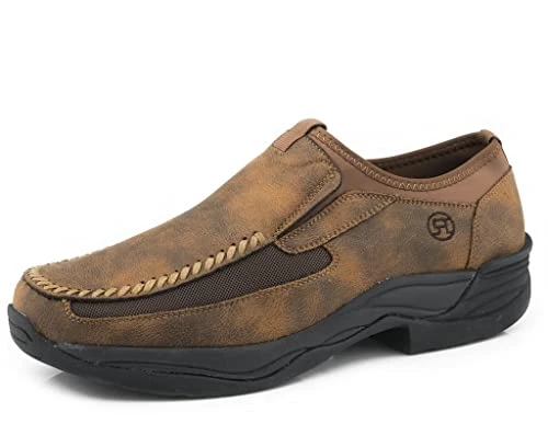 ROPER MNS COLT TAN SLIP ON 14D