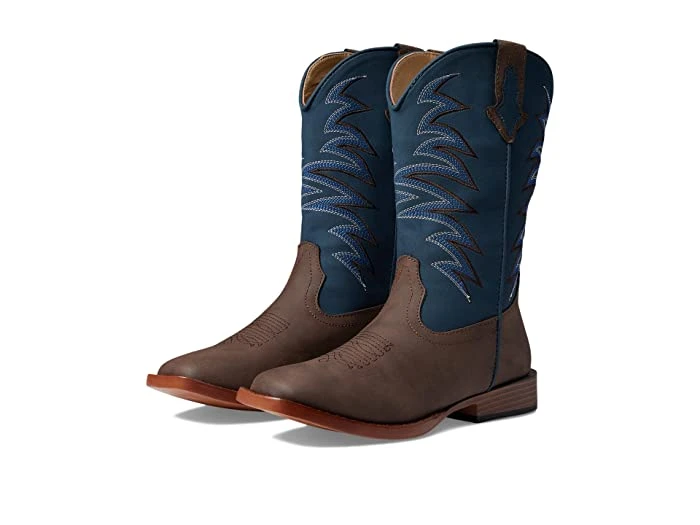 ROPER BIG KID CLINT BRN BOOT 5
