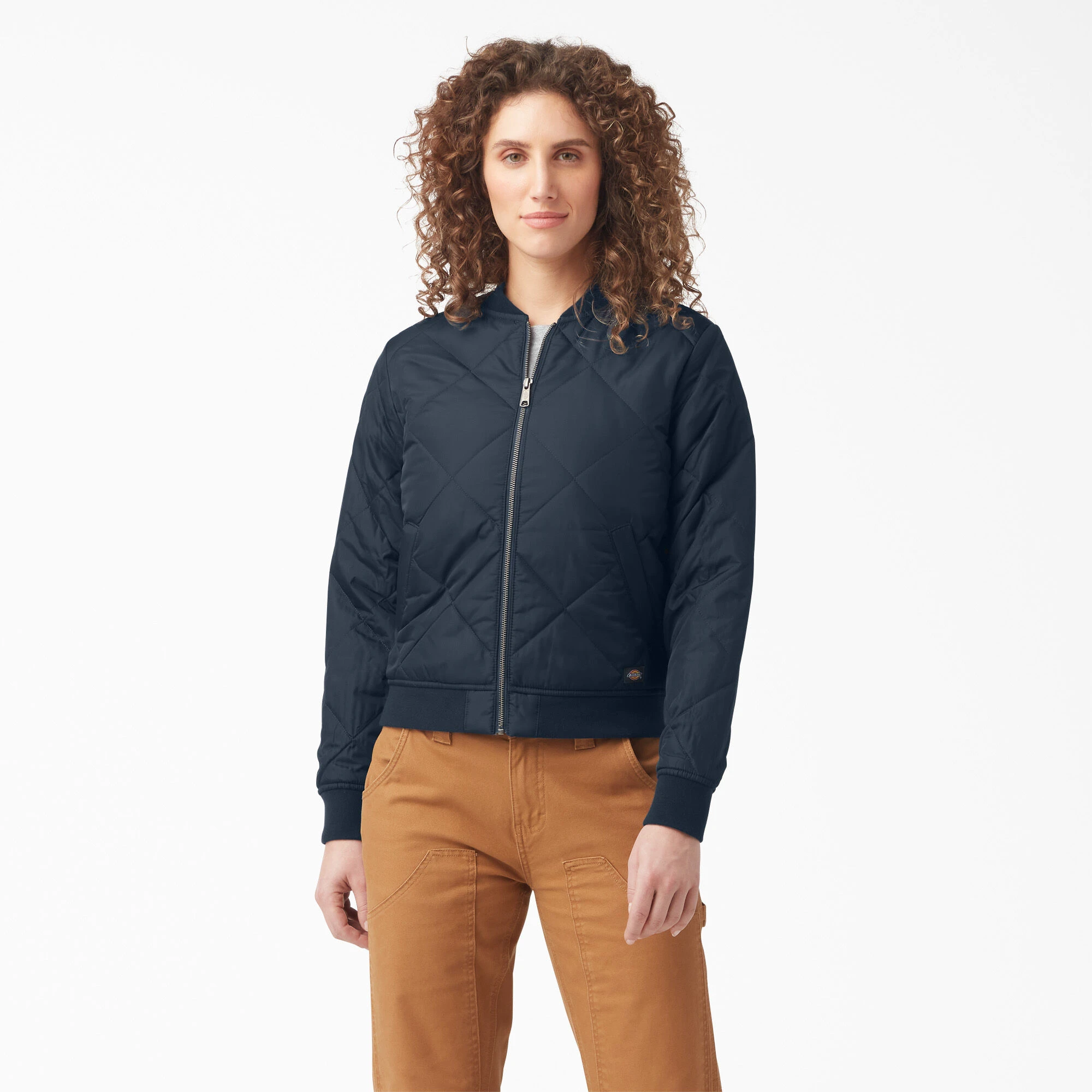 QUILTED BOMBER JACKET FJ800DN  S