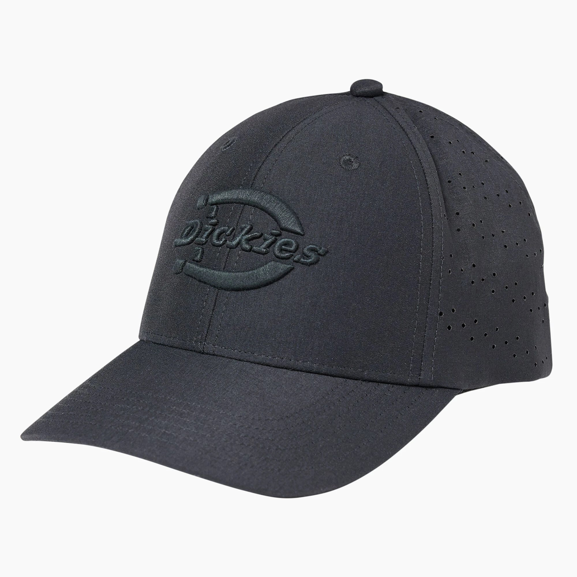 DICKIES PERFORATED CAP  BLK XL