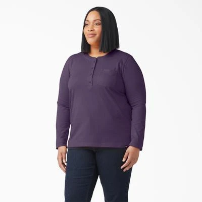 WP U2H KNT HVY LS HENLEY 1X