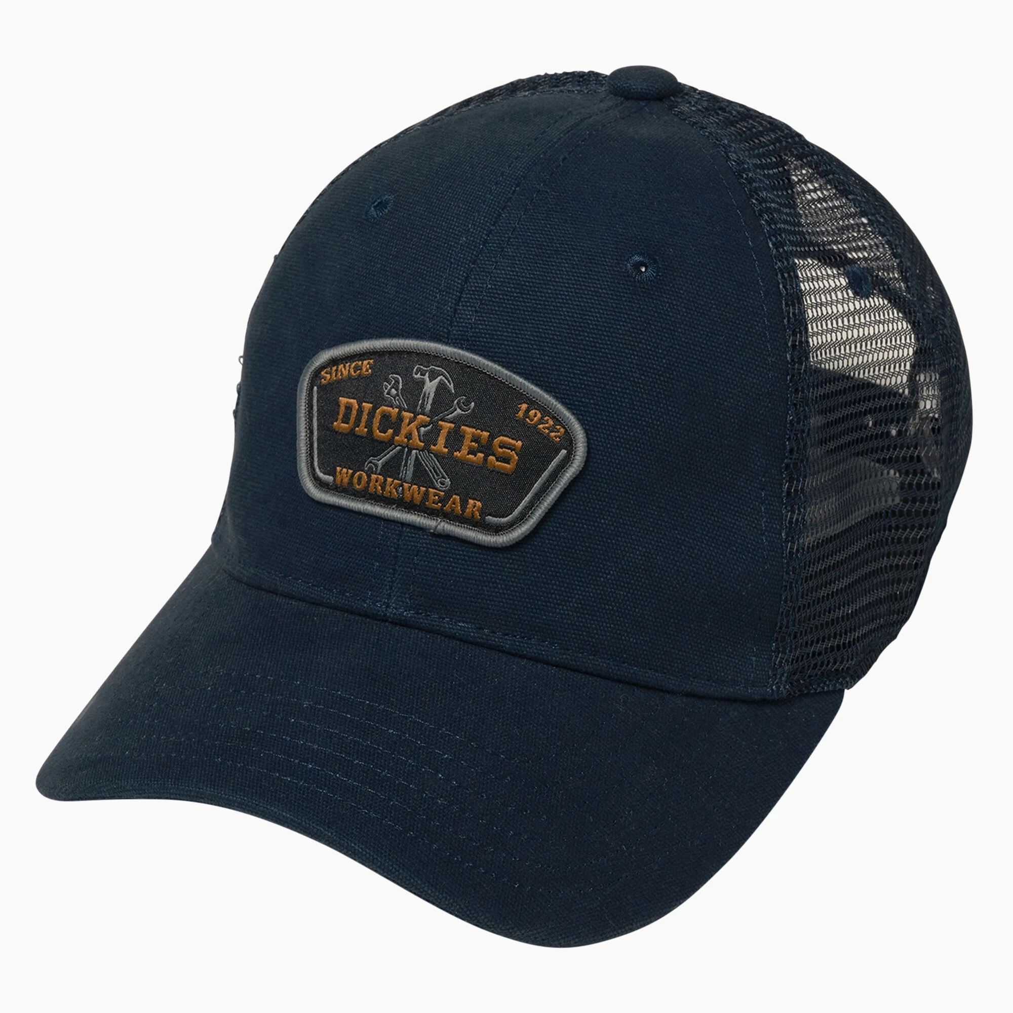 DICKIES CANV TRUCKER CAP  NVY