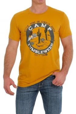 MENS S/S TEE GLD XL