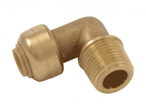 SHARKBITE 1/4 x 3/8-In. Male Iron Pipe Dishwasher Elbow