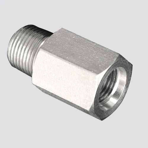 APACHE Style 6404 1/2" Female O-ring Boss x 1/2" Male Pipe Thread Hydraulic Adapter (Packaged)