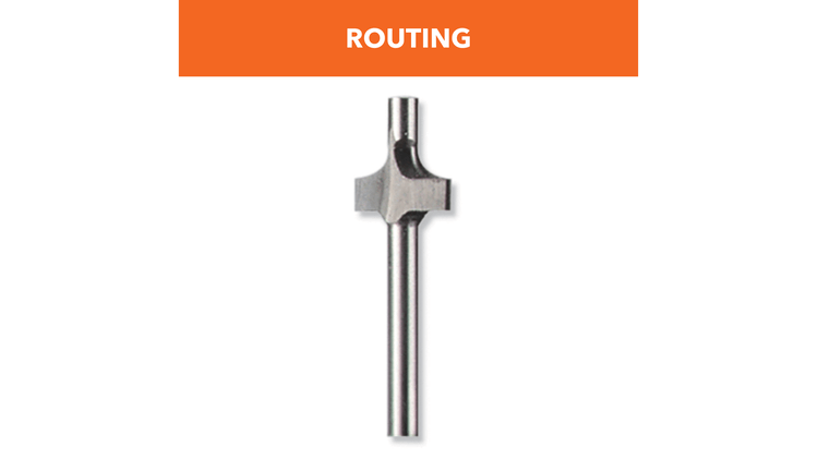 DREMEL 1/8-Inch Corner Rounding Router Bit