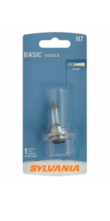 SYLVANIA H7 Basic: Halogen Headlight Bulb, H7.BP